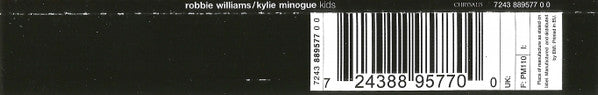Robbie Williams / Kylie Minogue : Kids (CD, Single, Enh)