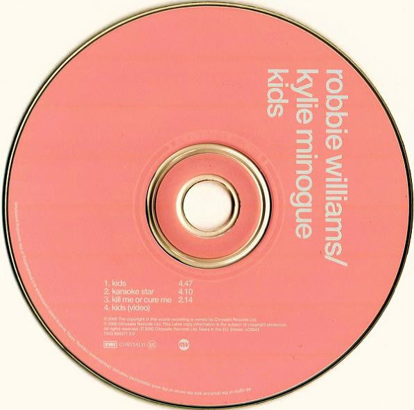 Robbie Williams / Kylie Minogue : Kids (CD, Single, Enh)