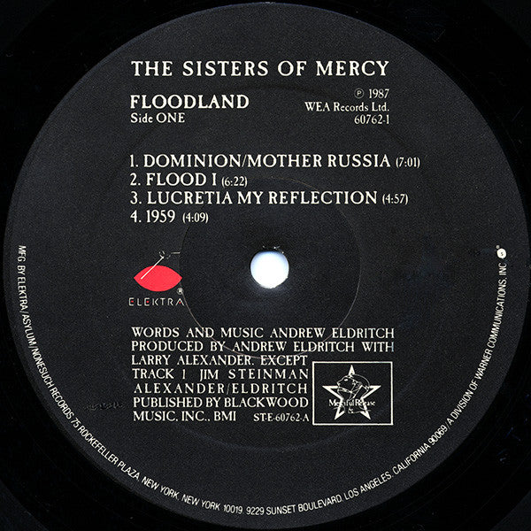 The Sisters Of Mercy : Floodland (LP, Album, Spe)