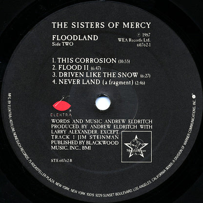 The Sisters Of Mercy : Floodland (LP, Album, Spe)