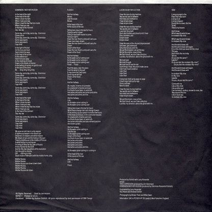 The Sisters Of Mercy : Floodland (LP, Album, Spe)