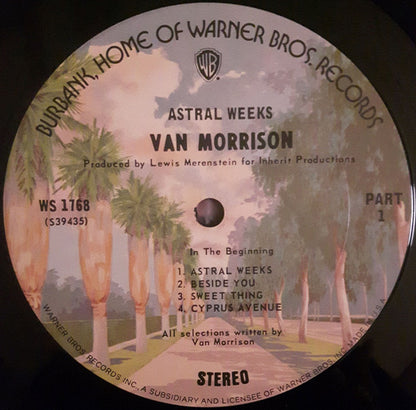 Van Morrison : Astral Weeks (LP, Album, RP, San)