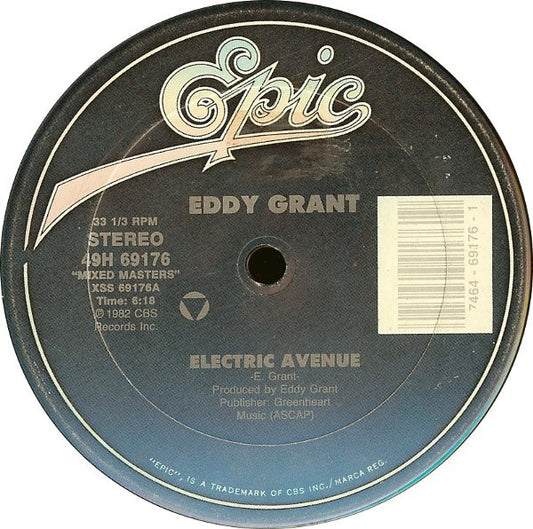 Eddy Grant : Electric Avenue / Walking On Sunshine (12")
