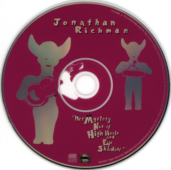 Buy Jonathan Richman : Her Mystery Not Of High Heels And Eye 