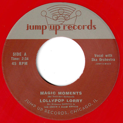 Lollypop Lorry : Magic Moments (7", Single, Ltd, Red)