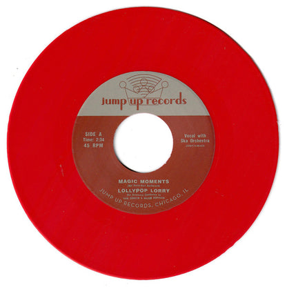 Lollypop Lorry : Magic Moments (7", Single, Ltd, Red)