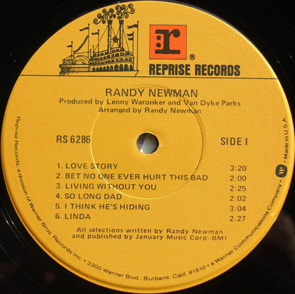 Randy Newman : Randy Newman (Creates Something New Under The Sun) (LP, Album, RP, Jac)