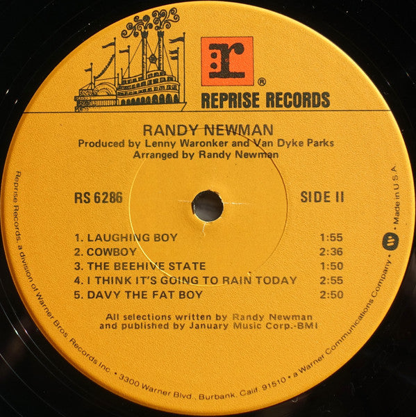 Randy Newman : Randy Newman (Creates Something New Under The Sun) (LP, Album, RP, Jac)