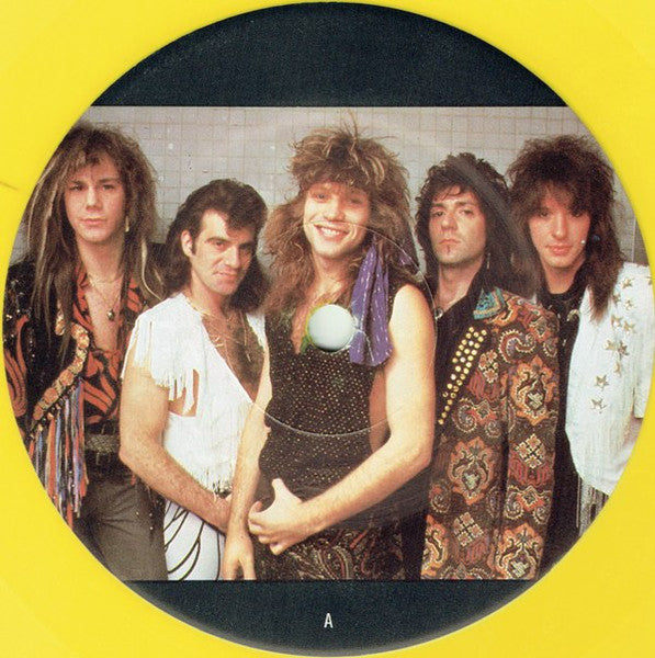 Bon Jovi : Never Say Goodbye (12", Single, Ltd, Yel)
