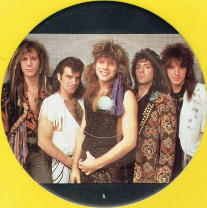 Bon Jovi : Never Say Goodbye (12", Single, Ltd, Yel)