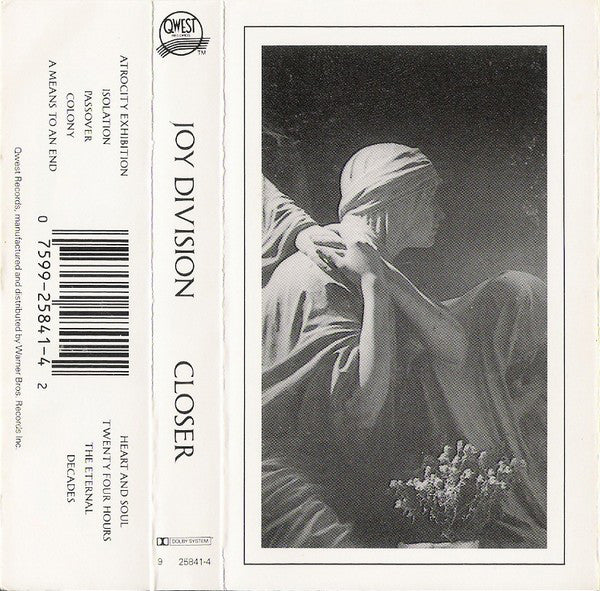Joy Division : Closer (Cass, Album, RE, SR,)