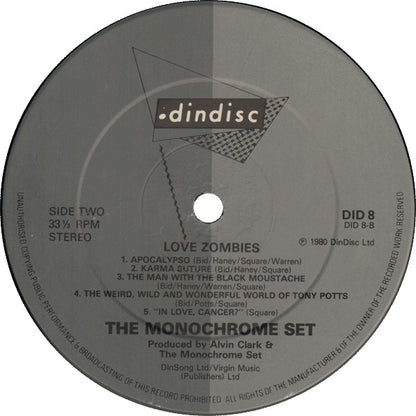 The Monochrome Set : Love Zombies (LP, Album, Ast)