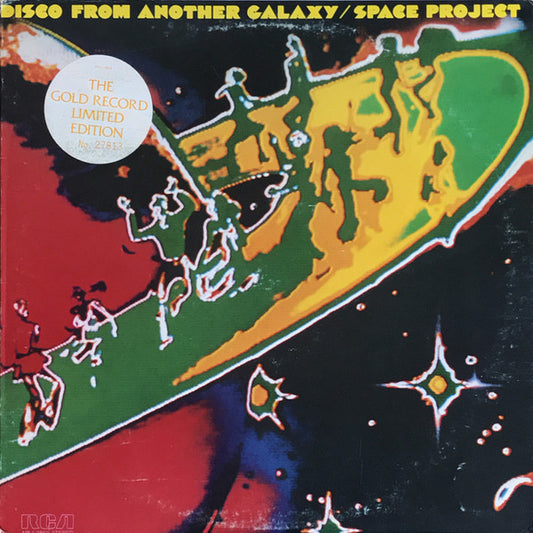 Space Project : Disco From Another Galaxy (LP, Album, Ltd, Num, Gol)
