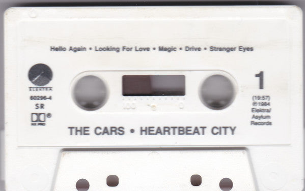 The Cars : Heartbeat City (Cass, Album, SR)