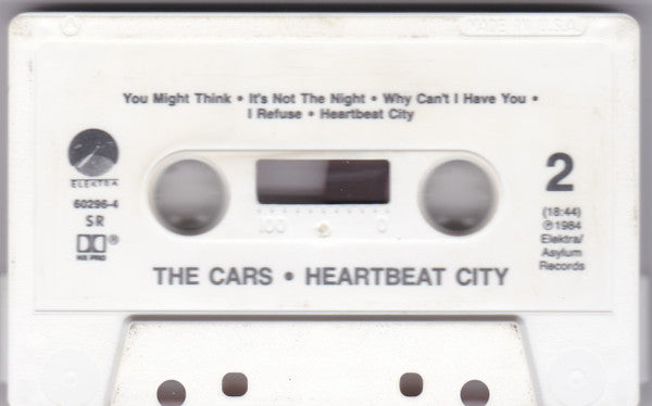 The Cars : Heartbeat City (Cass, Album, SR)