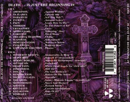 Various : Death ...Is Just The Beginning IV (2xCD, Comp, Jew)