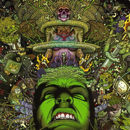 Agoraphobic Nosebleed : Agorapocalypse (LP, Album, Ltd, Gre)