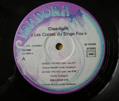 Clearlight : Les Contes Du Singe Fou (LP, Album, RP)