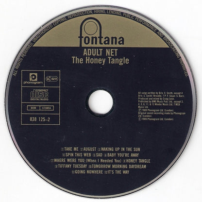 Adult Net : The Honey Tangle (CD, Album)