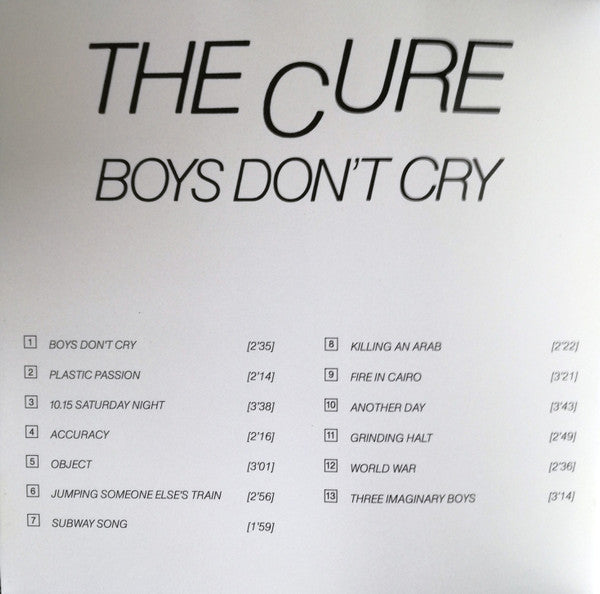 The Cure : Boys Don't Cry (CD, Album, RE, 13 )