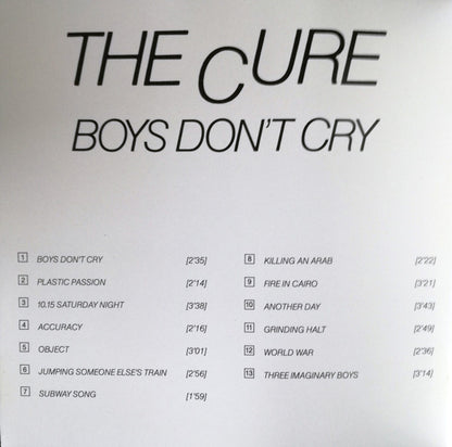 The Cure : Boys Don't Cry (CD, Album, RE, 13 )