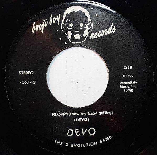 Devo : (I Cån't Gèt Mé Nö) Såtisfactiön / Slöppy (I Såw My Baby Gétting) (7", RE)
