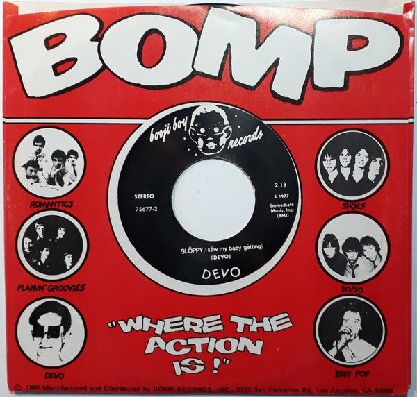 Devo : (I Cån't Gèt Mé Nö) Såtisfactiön / Slöppy (I Såw My Baby Gétting) (7", RE)