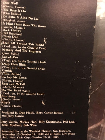 The Grateful Dead : For The Faithful... (Cass)
