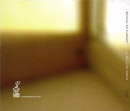 Mathias Delplanque : Le Pavillon Témoin (CD, Album)