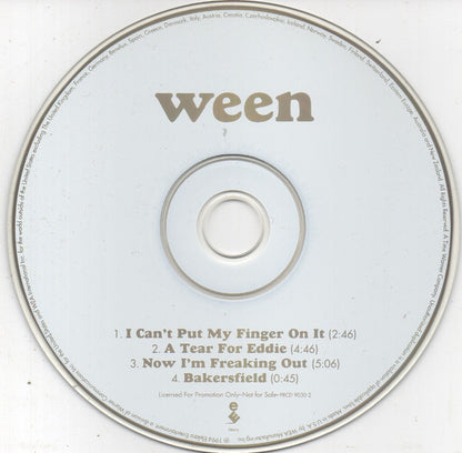 Ween : I Can't Put My Finger On It (CD, EP, Promo)