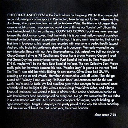 Ween : I Can't Put My Finger On It (CD, EP, Promo)