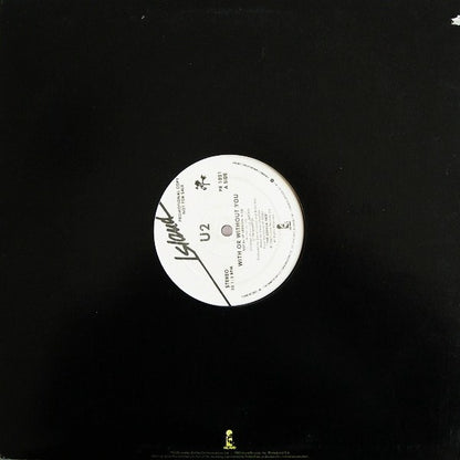 U2 : With Or Without You (12", Promo)