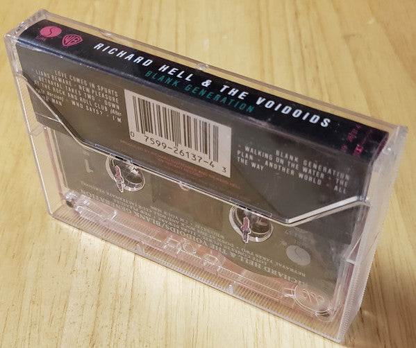 Richard Hell & The Voidoids : Blank Generation (Cass, Album, RE, SR,)