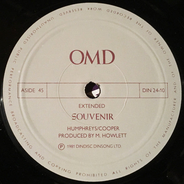 OMD* : Extended Souvenir (10")