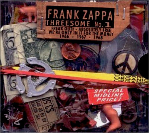 Frank Zappa, The Mothers : Threesome No. 1 (CD, Album, RE, RM, RP + CD, Album, RE, RM, RP + CD)