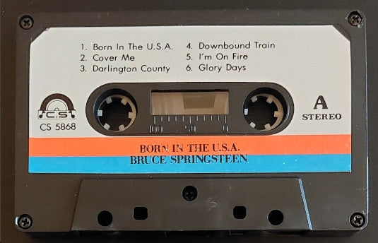 Bruce Springsteen : Born In The U.S.A. (Cass, Album, Unofficial)