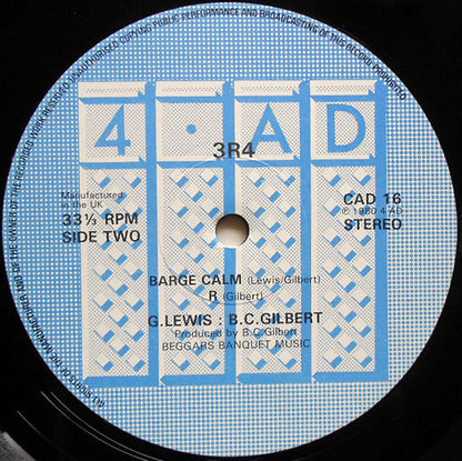 Bruce Gilbert · Graham Lewis : 3R4 (LP)