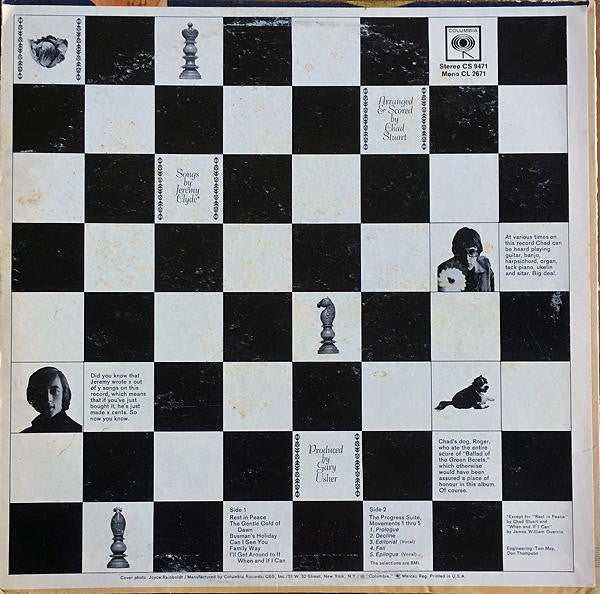 Chad & Jeremy : Of Cabbages And Kings (LP, Album, Mono, Pit)