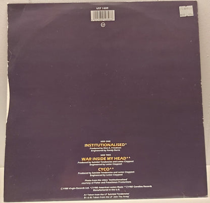 Suicidal Tendencies : Institutionalised (12", EP)