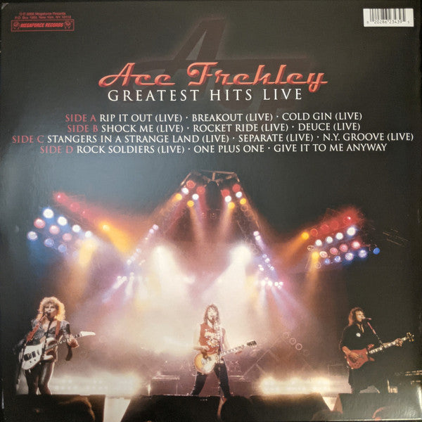Ace Frehley : Greatest Hits Live (2xLP, Comp, RE)