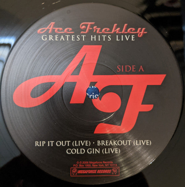 Ace Frehley : Greatest Hits Live (2xLP, Comp, RE)