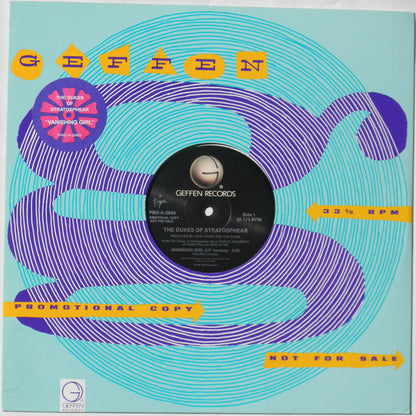 The Dukes Of Stratosphear : Vanishing Girl (12", Promo)