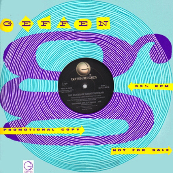 The Dukes Of Stratosphear : Vanishing Girl (12", Promo)