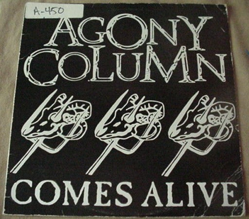 Agony Column : Comes Alive (12", Promo)