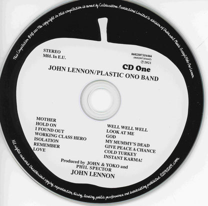 John Lennon / The Plastic Ono Band : John Lennon / Plastic Ono Band (CD, Album, RE, The + CD, Album, The)