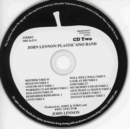John Lennon / The Plastic Ono Band : John Lennon / Plastic Ono Band (CD, Album, RE, The + CD, Album, The)