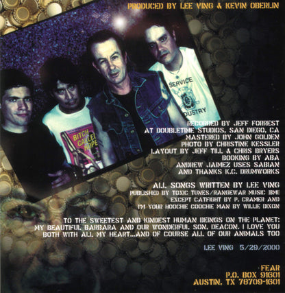 Fear (3) : American Beer (CD, Album)
