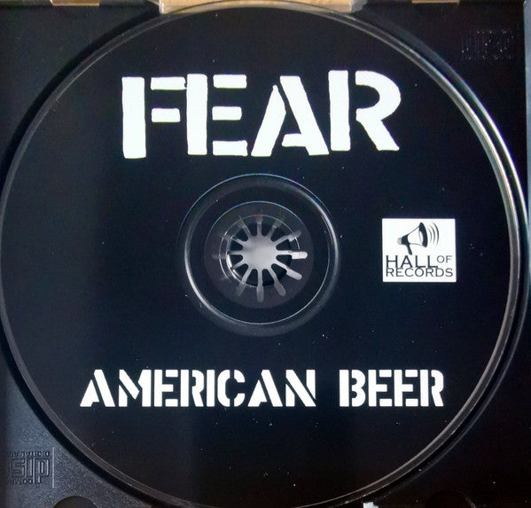Fear (3) : American Beer (CD, Album)