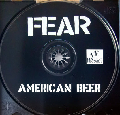 Fear (3) : American Beer (CD, Album)