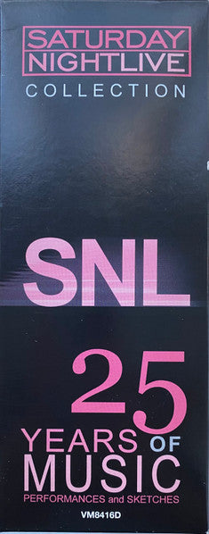 Various : Saturday Night Live (25 Years Of Music) (Box, Comp + 5xDVD-V, NTSC)